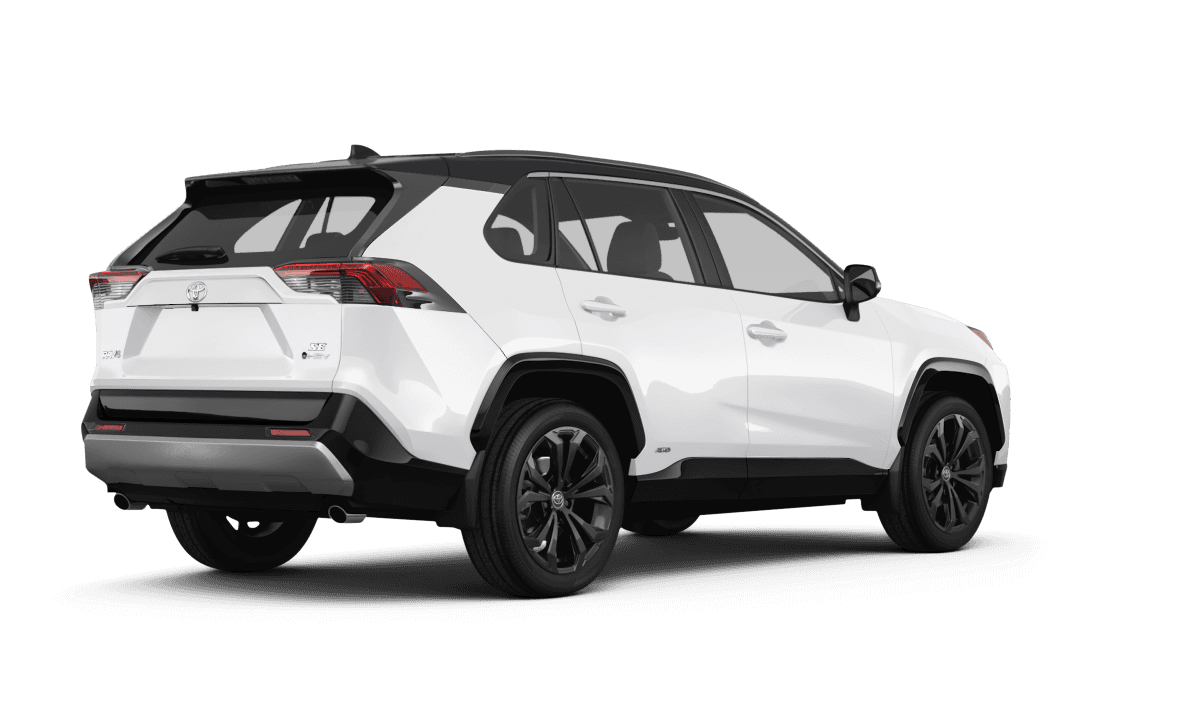 Toyota RAV4 Hybrid - Back view Toyota RAV4 Hybrid - Back view